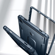 Husă blindată pentru Galaxy Tab A9, Dexnor Full Body, albastru închis