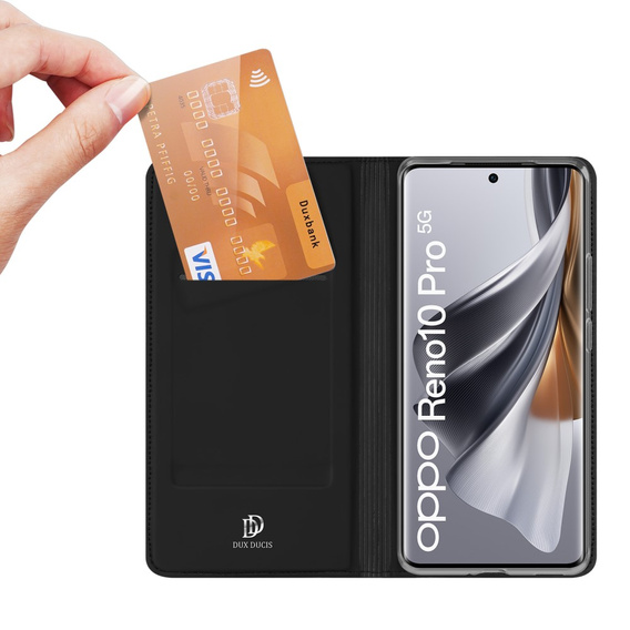 Dux Ducis Huse pentru Oppo Reno 10 / 10 Pro, Skinpro, negru