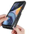 Carcasă pentru Motorola Moto G22, Shockproof, cu folie, albastru