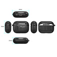 Husă TPU texturată din fibră de carbon pentru AirPods Pro 3
