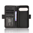 Cu clapetă pentru Google Pixel 9 / Google Pixel 9 Pro, Card Slot, negru