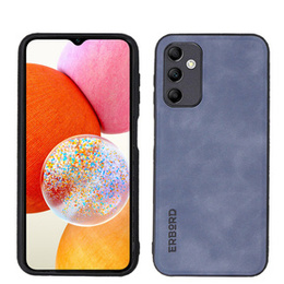 Huse pentru Samsung Galaxy A14 5G, ERBORD Business, cu placă de suport pentru mașină, albastru