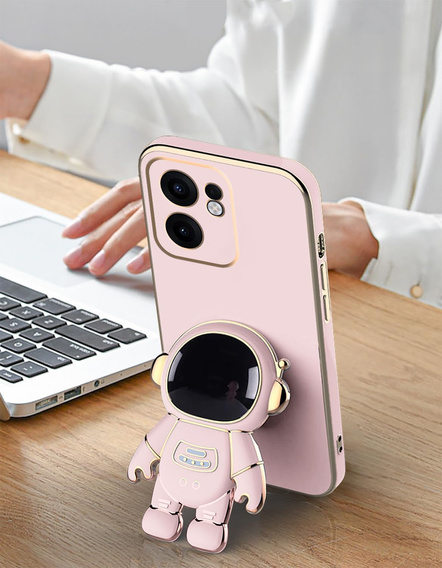 Huse pentru Oppo Reno 13F / Oppo Reno 13FS, Astronaut, roz