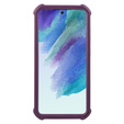 Husă blindată pentru Samsung Galaxy S21 FE, Dexnor Full Body, violet închis