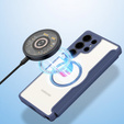 Dux Ducis Huse pentru Samsung Galaxy S25 Ultra, Skin X Pro, MagSafe, albastru închis