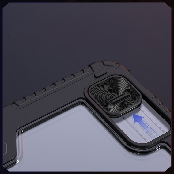Husă Nillkin pentru iPad Pro 11 2024, cu spațiu pentru stylus, negru