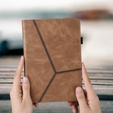 Husă pentru Samsung Galaxy Tab A9+, Butterfly, maro