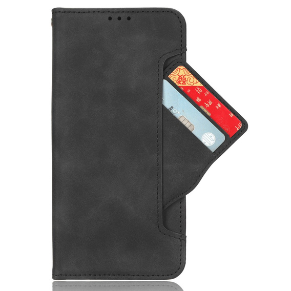 Cu clapetă pentru Honor Magic 5 Lite 5G, Card Slot, negru