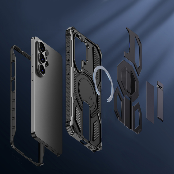 Husă de protecție compatibilă cu MagSafe, cu suport pentru Samsung Galaxy S26 Ultra