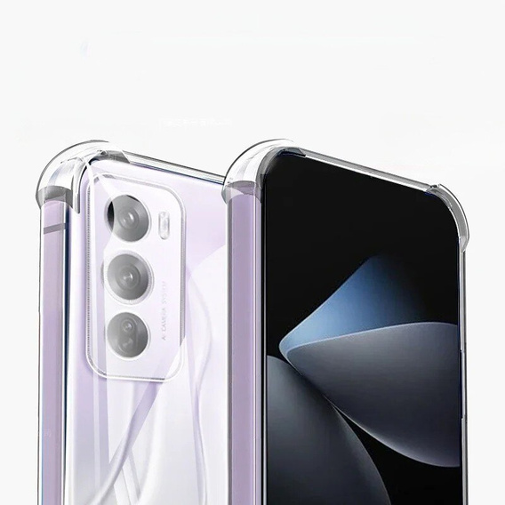 Huse pentru Oppo Reno 12 Pro, Dropproof, transparentă