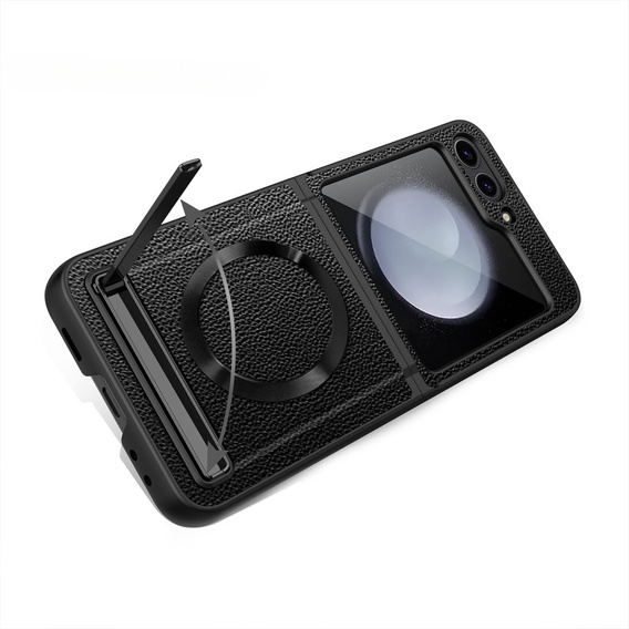 Carcasă pentru PC pentru Samsung Galaxy Z Flip5 5G, pentru MagSafe, negru