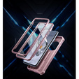 Husă blindată pentru OnePlus 12, Dexnor Full Body (Two Frames), roz