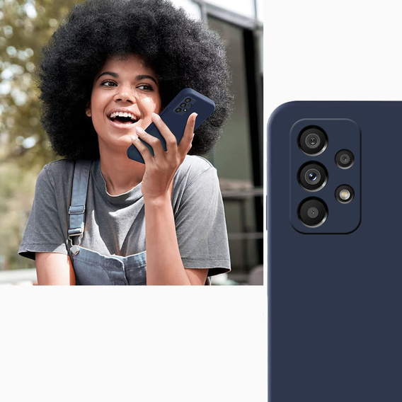 Husa pentru Samsung Galaxy A13 4G, Silicone Lite, albastru