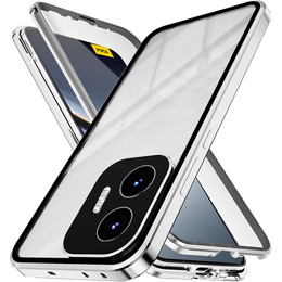 Magnetic Dual Glass caz pentru Xiaomi Poco F7 5G