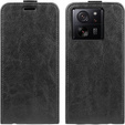 Cu clapetă pentru Xiaomi 13T / 13T Pro, Flip, negru