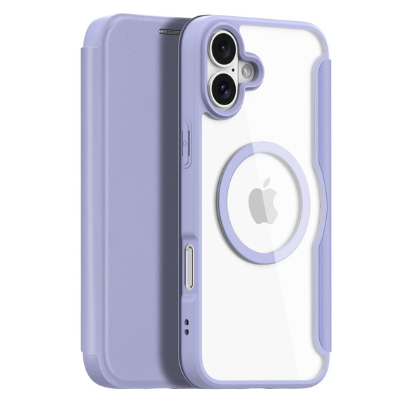 Dux Ducis Huse pentru iPhone 16, Skin X Pro, MagSafe, violet