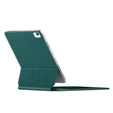 Husă de tastatură pentru iPad Air 13" 2024, Magnetic Keyboard Touchpad, verde