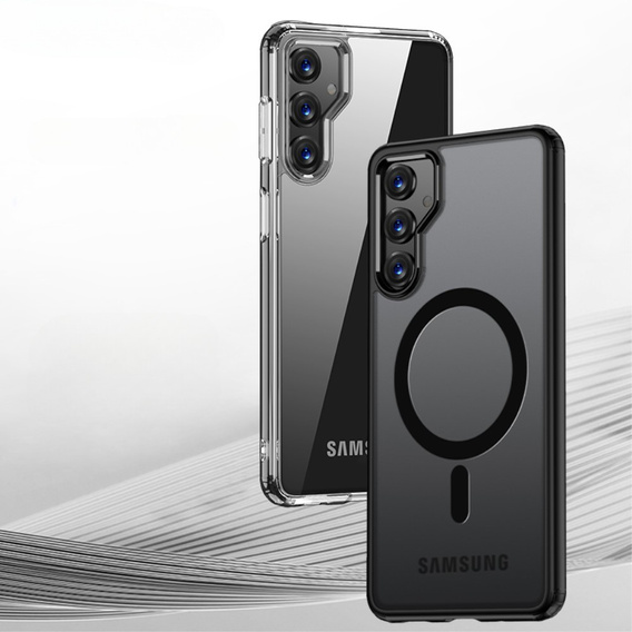 Husă pentru Samsung Galaxy A35 5G, Fusion Hybrid Case, pentru MagSafe, negru