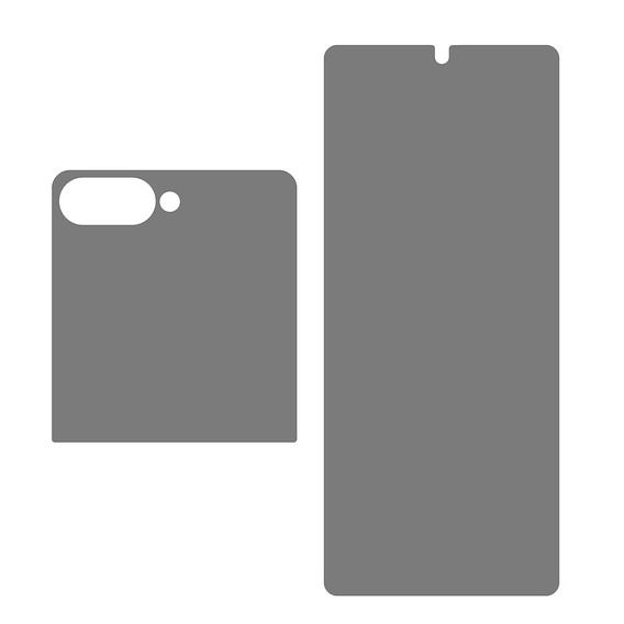 Film hidrogel de confidențialitate față + spate pentru Samsung Galaxy Z Flip7 5G