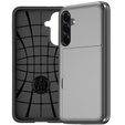 Huse pentru Samsung Galaxy A56 5G, Sliding Card Holder, gri
