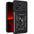 Husă blindată pentru Xiaomi 13T / 13T Pro, CamShield Slide, negru