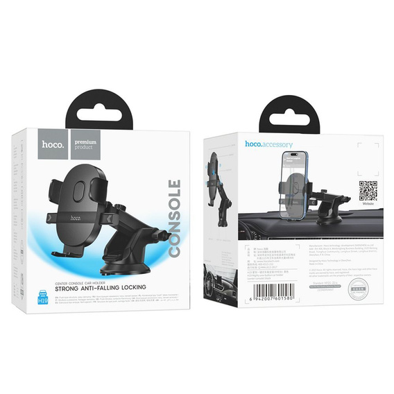 Suport auto Hoco H19 cu ventuză pentru parbriz/tablou de bord