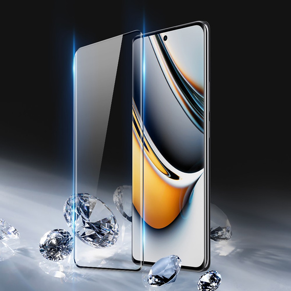 Sticlă temperată pentru Realme 11 Pro 5G / Pro + 5G, Dux Ducis ecran complet, negru