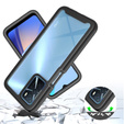 Carcasă pentru Oppo A16 / A16s / A54s, Shockproof, cu folie, albastru