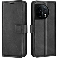 Cu clapetă pentru OnePlus 11 5G, Wallet Case, negru