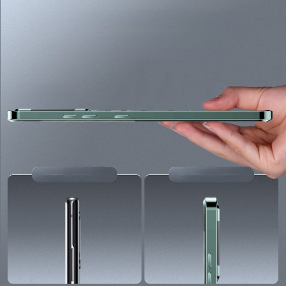 Carcasă de protecție pentru camera foto pentru Samsung Galaxy Note 10+ Plus, CamShield MagSafe, transparent / verde
