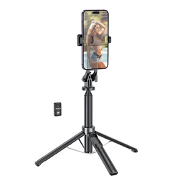 Baston selfie cu telecomandă wireless Hoco K21 trepied