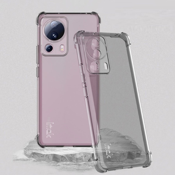 IMAK Huse pentru Xiaomi 13 Lite, Dropproof, transparent / negru