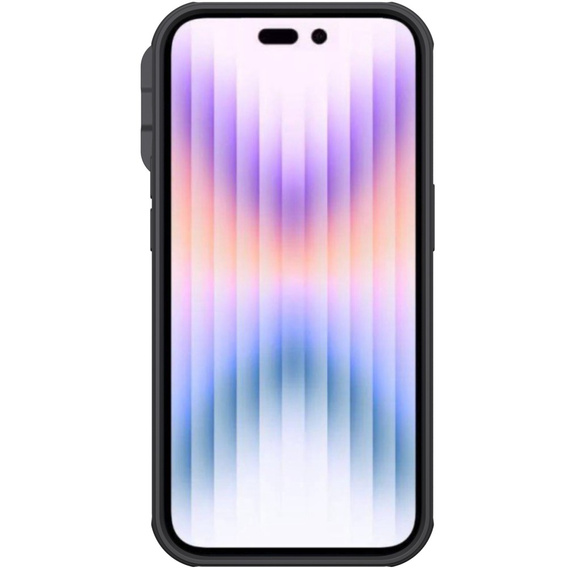 Carcasă blindată Nillkin pentru iPhone 14 Pro, CamShield Pro, negru