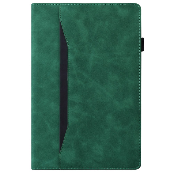 Husă pentru Samsung Galaxy Tab S10 FE+ Plus, Classic, cu spațiu pentru stylus, negru