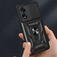 Husă blindată pentru Oppo A60, CamShield Slide, negru