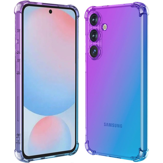 Husa pentru Samsung Galaxy A56, Gradient Dropproof, Violet / albastru