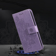 Cu clapetă pentru Samsung Galaxy M15 5G, Mandala, violet