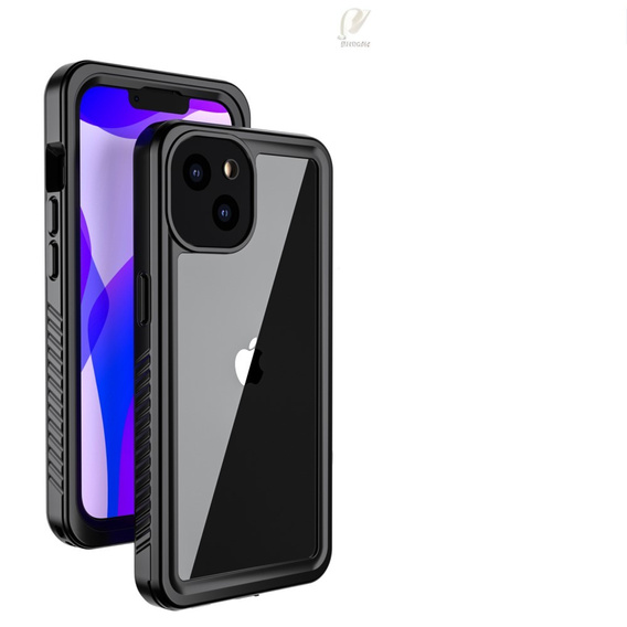 Husă impermeabilă IP68 pentru iPhone 13, negru
