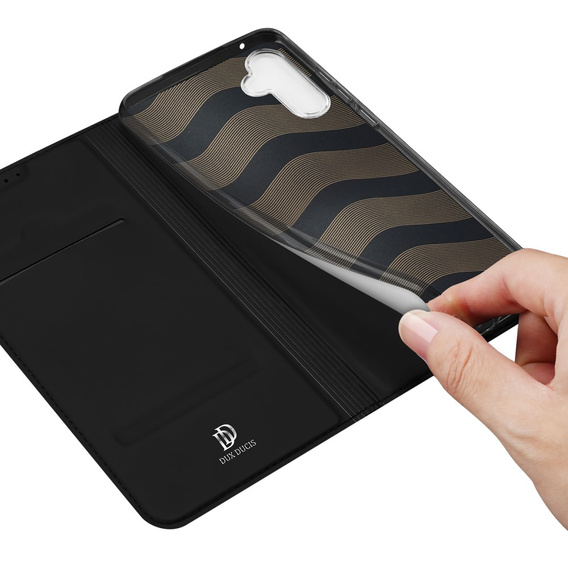 Dux Ducis Huse pentru Samsung Galaxy A34 5G, Skinpro, negru