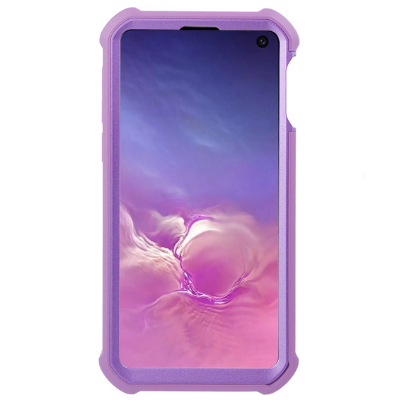 Husă blindată pentru Samsung Galaxy S10e, Dexnor Full Body, violet