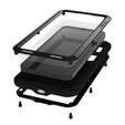 Love Mei Huse pentru Samsung Galaxy S25, armored with glass, negru