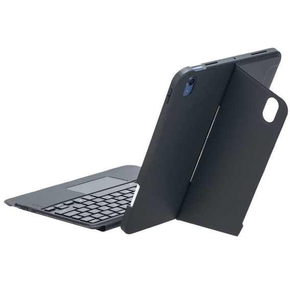 Carcasă + tastatură iPad 10.9 2022 10 GEN, keyboard Pen Slot, negru