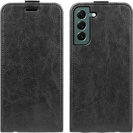 Cu clapetă pentru Samsung Galaxy S23+ Plus, Flip, negru