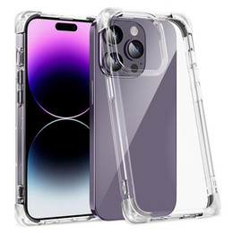 Husă pentru iPhone 14 Pro, ERBORD CornerShield, transparentă