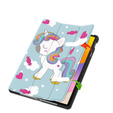 Husă pentru Huawei MatePad SE 11 2024, Smartcase, unicorn