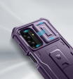Husă blindată pentru Samsung Galaxy A26 5G, Dexnor Full Body (Two Frames), violet