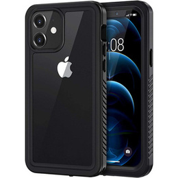 Husă impermeabilă IP68 pentru iPhone 11, negru