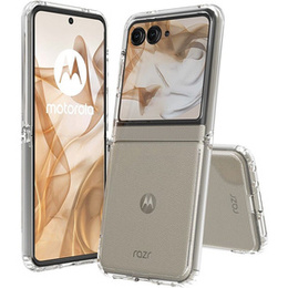 Huse pentru Motorola Razr 50 5G / Razr 60 5G, Fusion Hybrid, transparentă