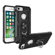 Husă blindată pentru iPhone 6/6S/7/8/SE 2020/SE 2022, Nox Case Ring, negru