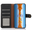 KHAZNEH RFID caz pentru Samsung Galaxy A35 5G, Litchi Texture, negru